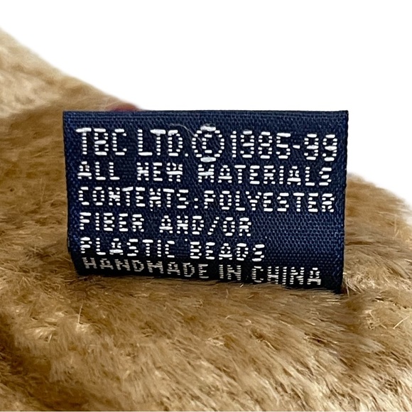 Boyds Bears  Patches B Beariluved #51000 Plush Bear  NWT Posable & Partial Bean - Picture 5 of 8